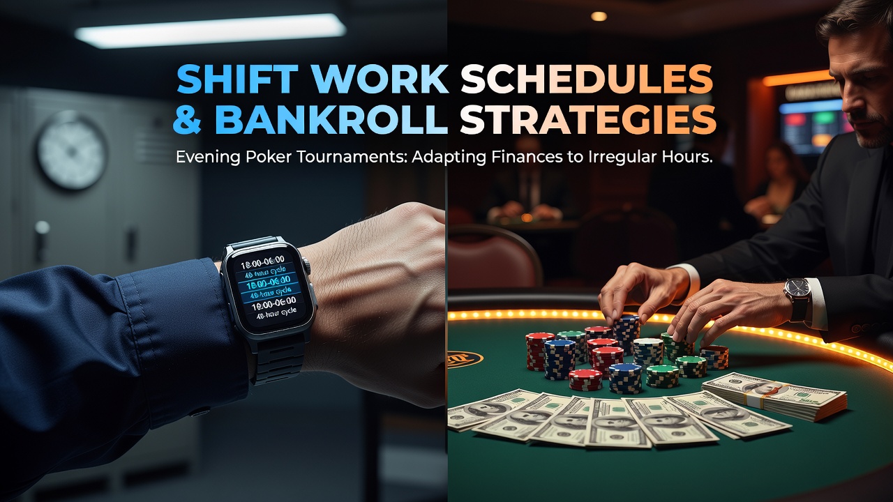 How Shift Work Schedules Shape Bankroll Strategies in Evening Poker Tournaments